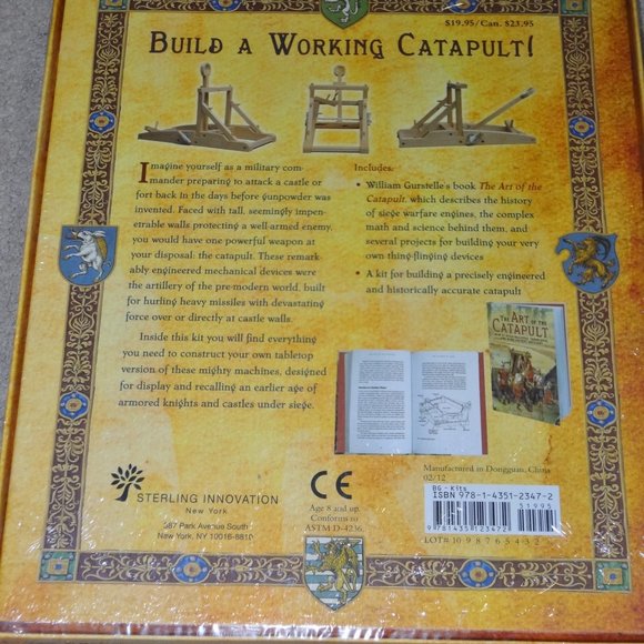 Tabletop Catapult Model Kit Sterling - Picture 3 of 3